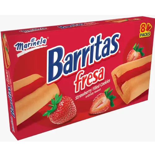 Marinela Barritas de Fresa