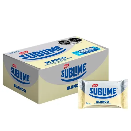 Sublime chocolate blanco