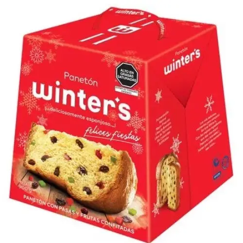Paneton Winter caja