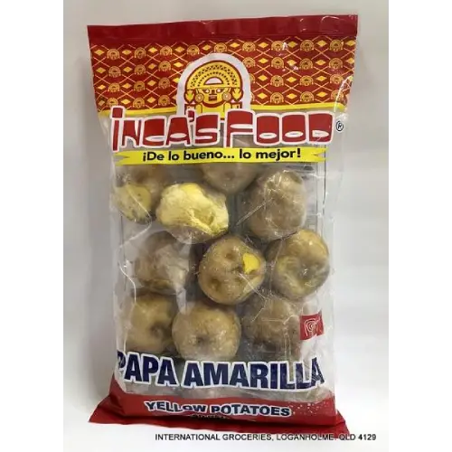 Incas Food papa amarilla c/cascara congelado