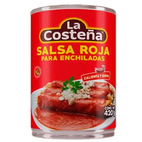 Salsa para enchiladas roja