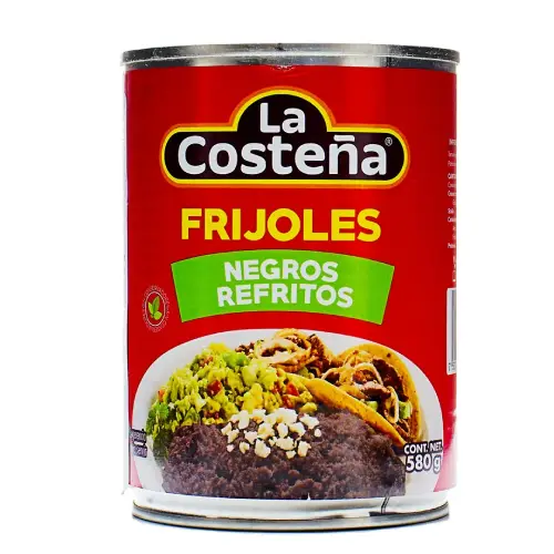La Costeña frijoles negros refritos