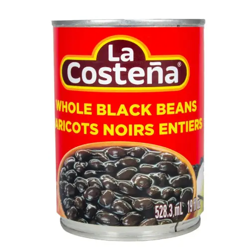 La costeña frijoles negros enteros