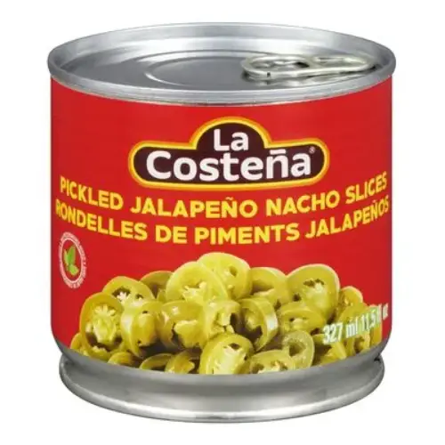Rondelles de piments jalapeños