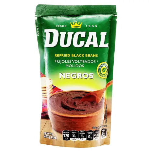 Ducal black refried beans