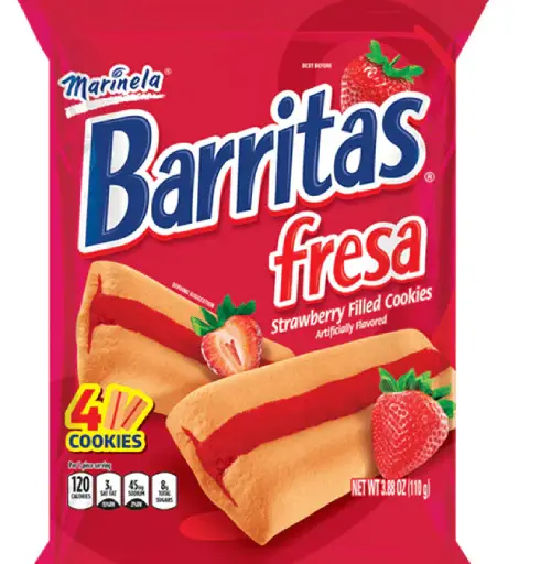 Marinela Barritas de Fresa