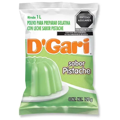 Gelatina D'Gary Pistache