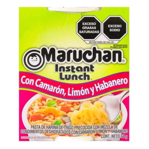 Maruchan camaron c/limon picante