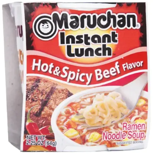 Maruchan carne picante