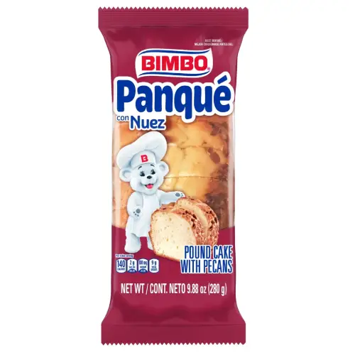 Bimbo Panque con nueces