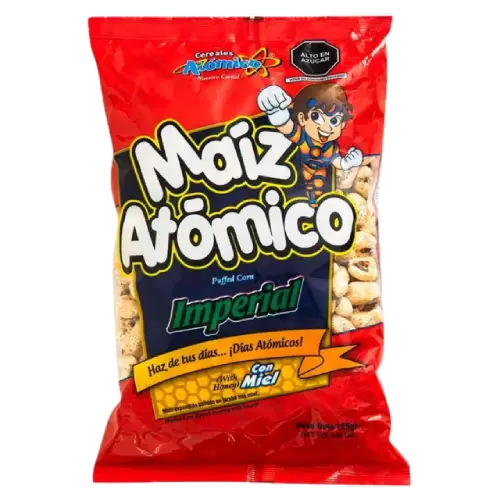 Maiz Atomico Rojo imperial con miel