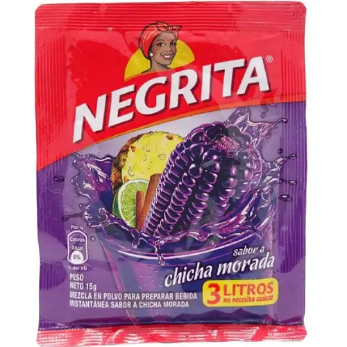 Negrita Saborizante Chicha morada
