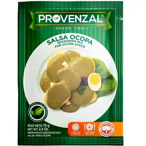 Provenzal salsa Ocopa