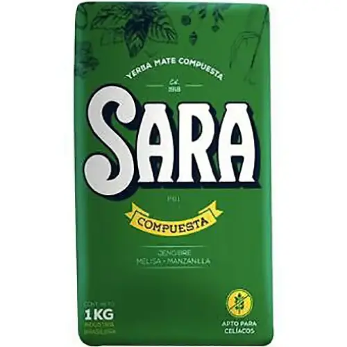 Sara compuesta verde yerba mate