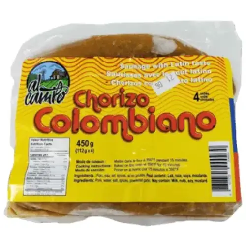 Al Campo Chorizo colombiano  congelado
