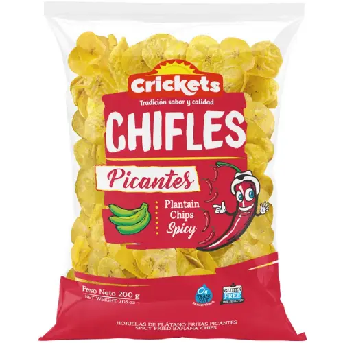 Crickets chifles picantes