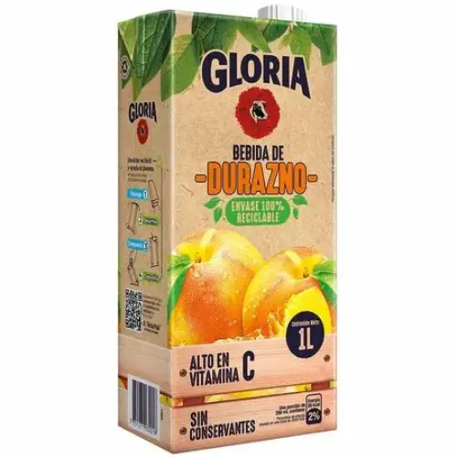 Gloria jugo durazno