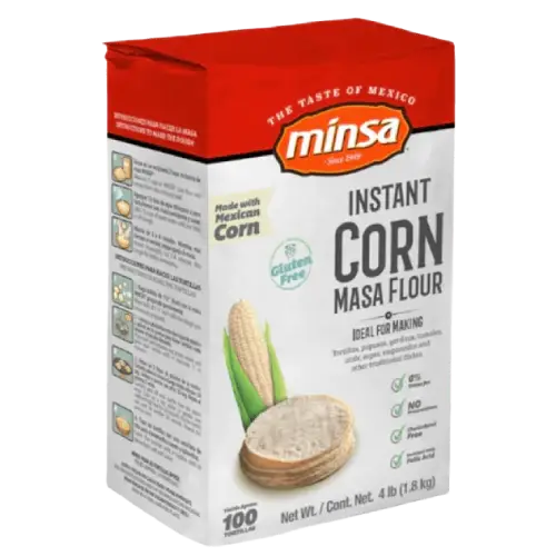 Minsa harina de maiz blanco