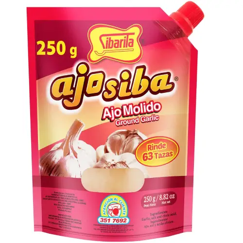 Sibarita ajo molido