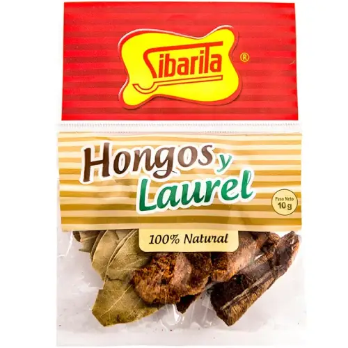 Sibarita Hongos con laurel