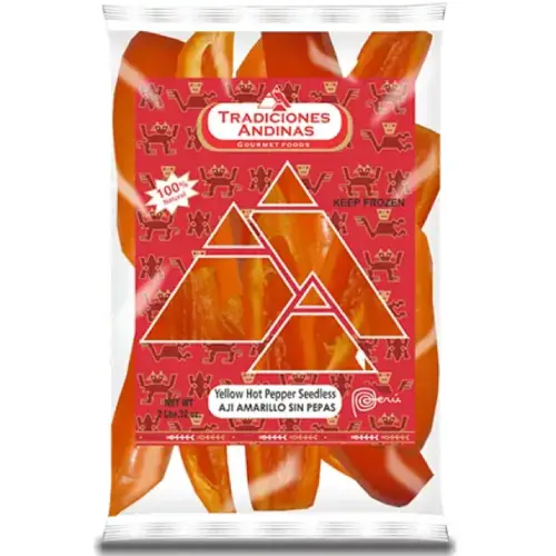 Tradiciones andinas aji amarillo desvenado