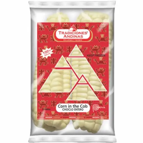 Tradiciones andinas choclo congelado entero