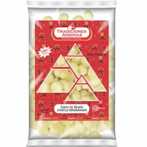 Tradiciones andinas choclo desgranado congelado
