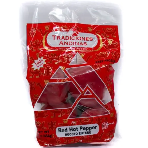 Tradiciones andinas rocoto congelado