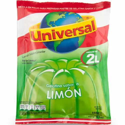 Universal gelatina limon