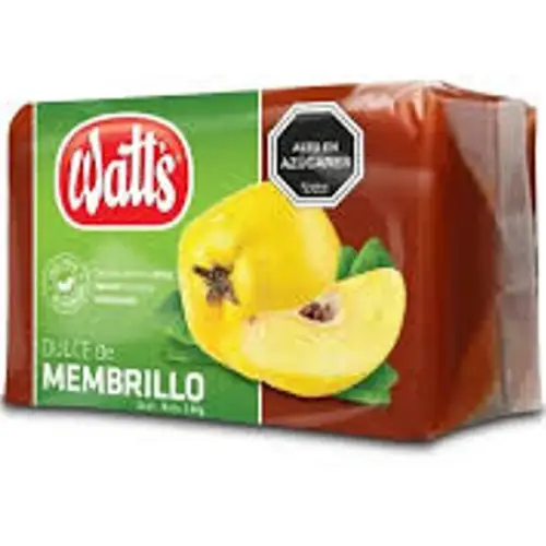 Watts dulce de membrillo