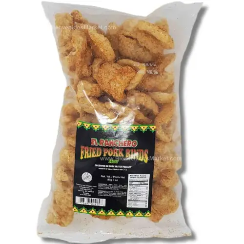 El ranchero Fried pork rinds Hot 