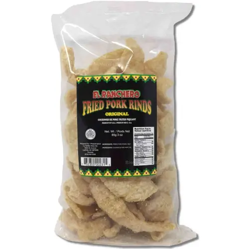 El Ranchero Fried Pork rinds original