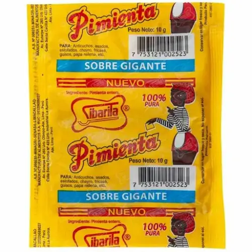 Sibarita pimienta