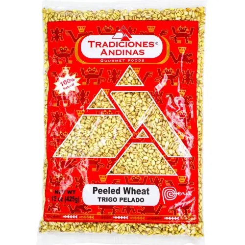 Tradiciones andinas trigo pelado