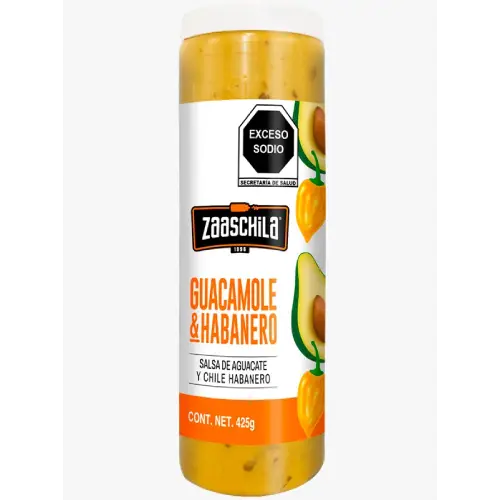 Zaaschila Guacamole y habanero 